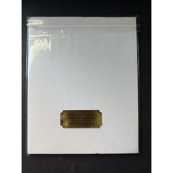 Yorkie Artisan Print 8x 10 Numbered Signed Art Print 20/250 Colorful Whimsy - Picture 8 of 8